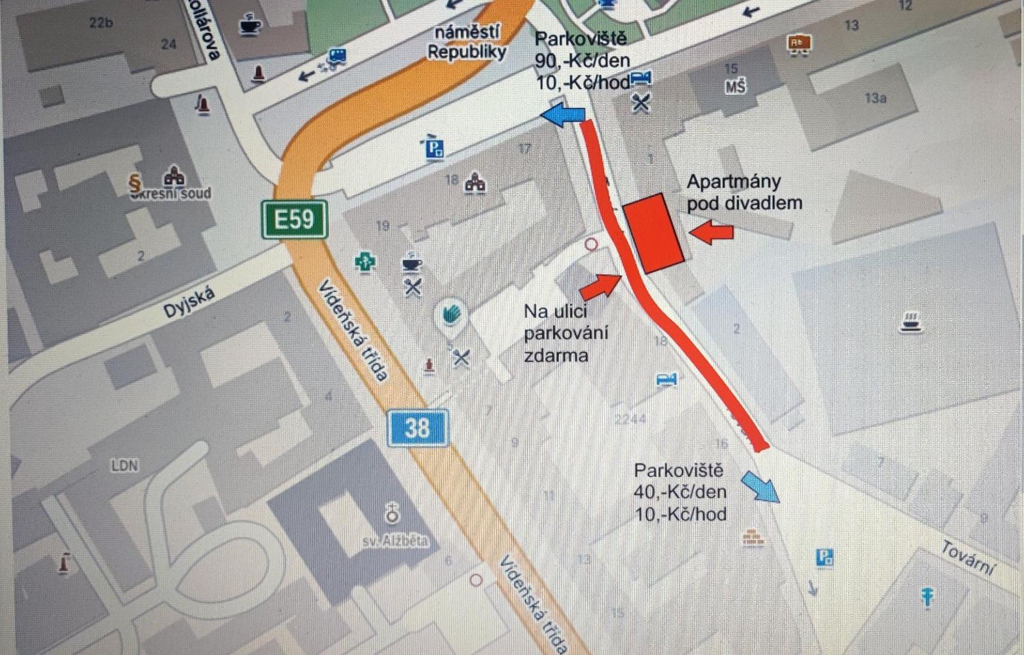 Apartmany Pod Divadlem Znojmo Luaran gambar