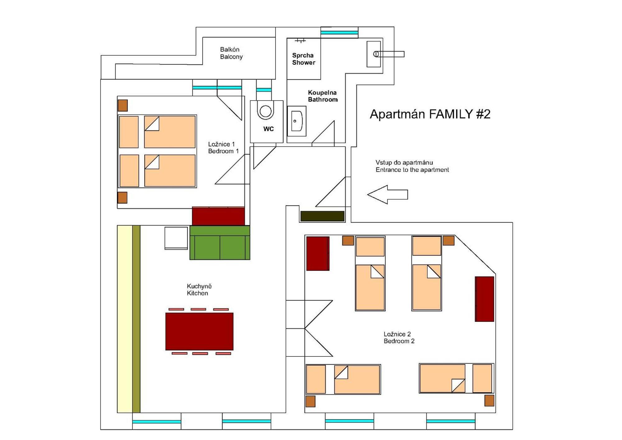 Apartmany Pod Divadlem Znojmo Luaran gambar