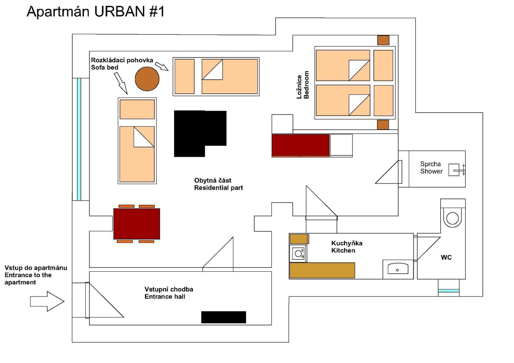 Apartmany Pod Divadlem Znojmo Luaran gambar